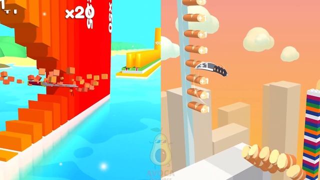 ✅ Flying Cut 🆚 Slice It All - All Levels ASMR Gameplay iOS,Android Walkthrough Pro Mobile Game NK1Q смотреть онлайн