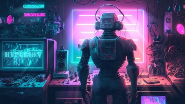 RB0T COMMANDER - HYPERION (CYBERPUNK / SYNTHWAVE 2023)