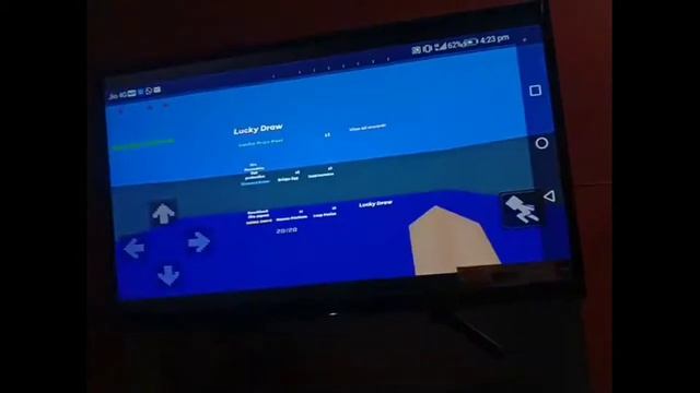 Playing Blockman go Bedwars in smart tv llAccool gaming смотреть онлайн