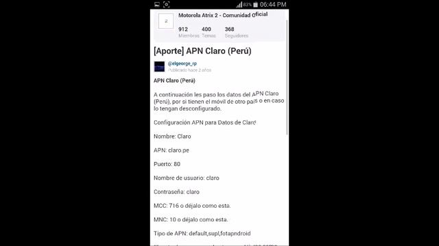 CONFIGURAR APN - TODOS LOS ANDROID смотреть онлайн