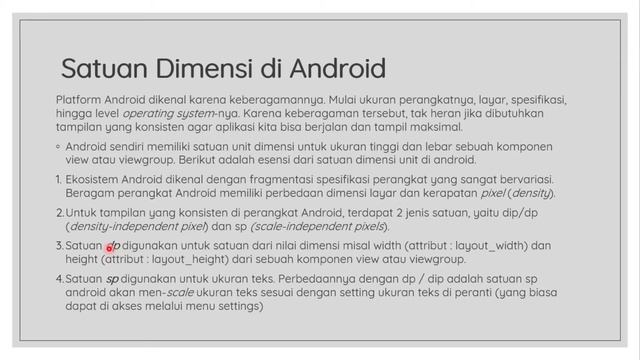 Pemrograman Mobile - View and View Group смотреть онлайн