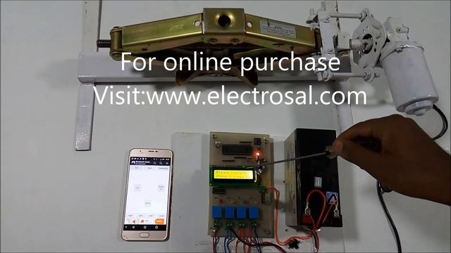 ANDROID CONTROLLED CAR JACK //Engineering / electrical / electronic / diploma / project /mechanica смотреть онлайн