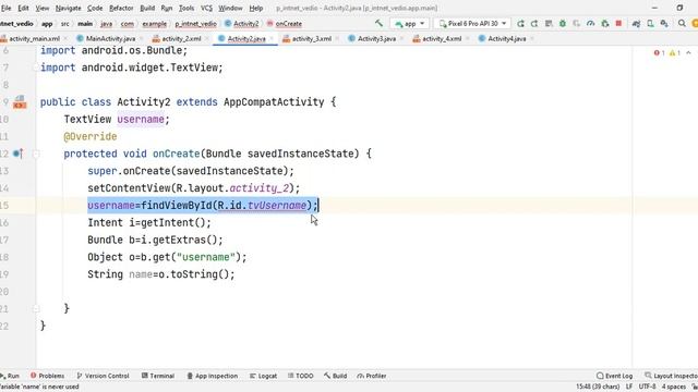Intent class in android, move & transfer data between app activities & components Part 1 смотреть онлайн