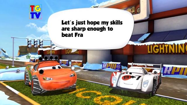 Cars Lightning McQueen Stage 3/4 - Fast As Lightning