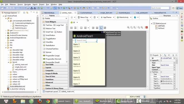Android : Search in listview custom Arrayadapter and listener when click item смотреть онлайн