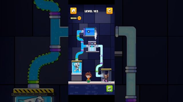 Huggy water pipe - All new levels gameplay || android iOS mini game #9 смотреть онлайн