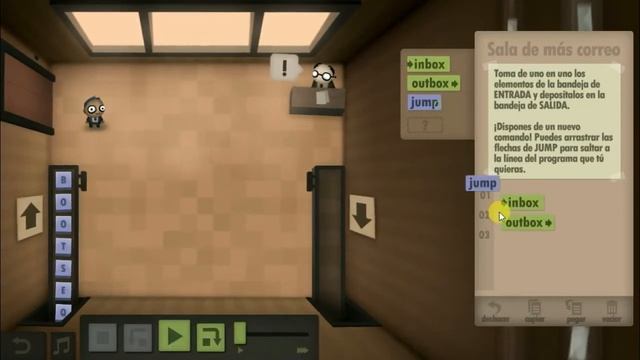 2 Sala de más correo | Human Resource Machine Solución Español смотреть онлайн