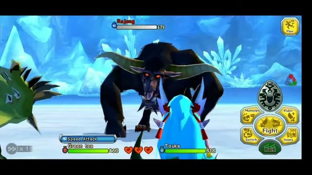 RAJANG !! MONSTER HUNTER STORIES ANDROID GAMEPLAY смотреть онлайн