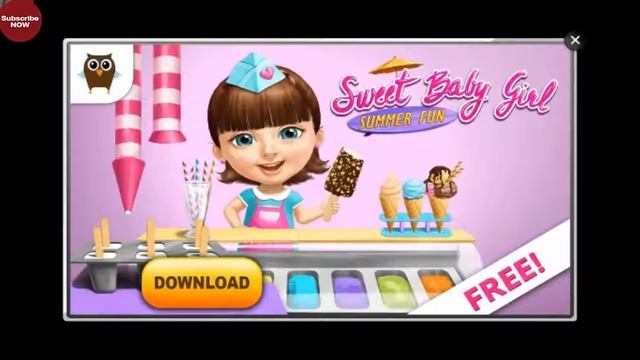 Sweet Little Emma - Playschool Android GamePlay For Kids смотреть онлайн