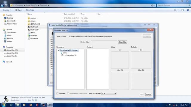 Cara Flash Sony Xperia Z3 Compact D5803 смотреть онлайн