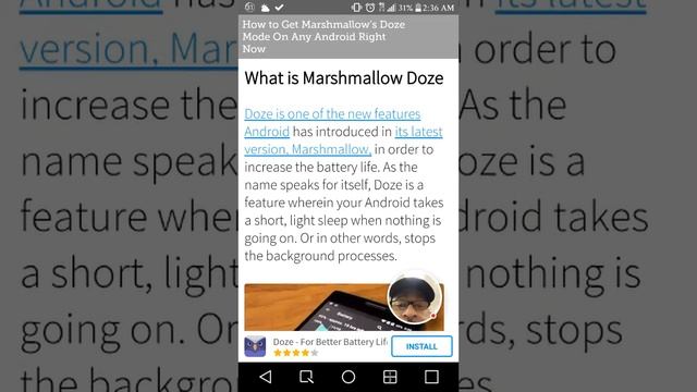 6.0 Marshmallow update features. How to get the doze features on the t mobile lg g stylo. смотреть онлайн