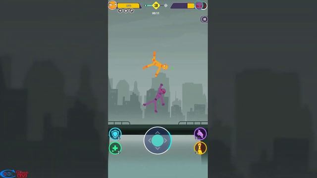 Stickman Battle- Gameplay Walkthrough Part 1 (Android, iOS Game) смотреть онлайн