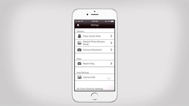 PhotoFast LIFE App - Settings смотреть онлайн