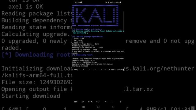 Install Kali Linux on Galaxy Note 10+ (Android OS 10) without Rooting your phone via Termux PART ON смотреть онлайн