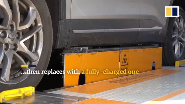 Chinese smart-battery swap stations can change EV batteries automatically смотреть онлайн