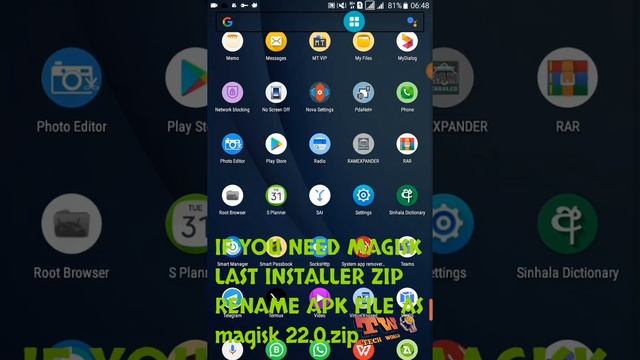 magisk lastest 22.0 flashable zip (twrp) | magisk 22.0 direct install and boot.img flash error fixe смотреть онлайн