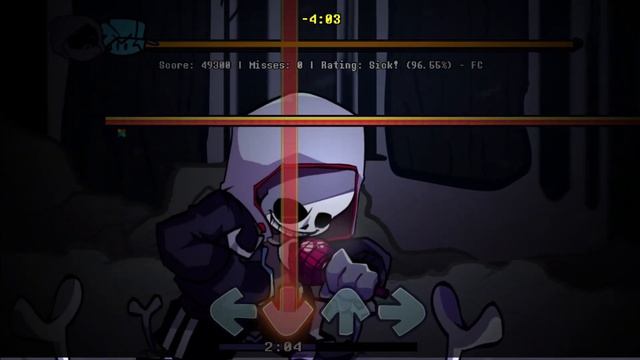 FNF SANS AND PAPYRUS SKELETON BROS V2 THE MURDER RESTORE #sans #undertale смотреть онлайн