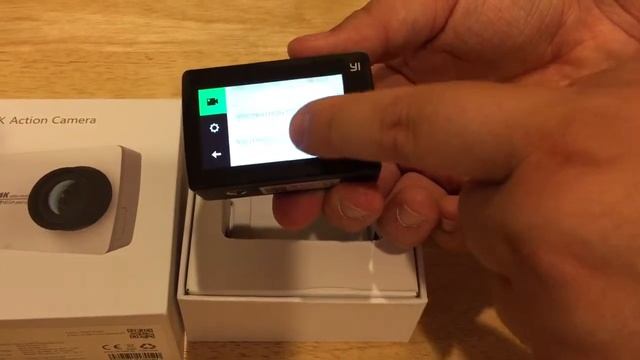 Yi Technology 4K Action Camera Dual-Band WiFi & Screen Unboxing 8-26-16 смотреть онлайн