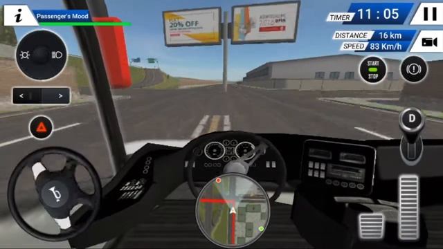 Bus Simulator 2019 New best Game android mobile ||Gameplay All Time P.K смотреть онлайн