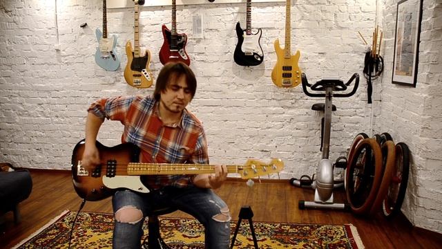 Mr. Moustache bass cover Nirvana смотреть онлайн