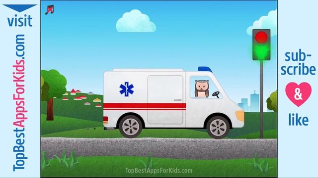 VROOM! Cars & Trucks for Kids - Android, iPad, iPhone App смотреть онлайн