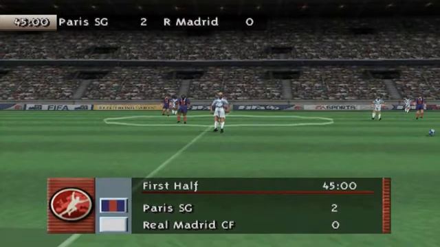 Europa League Gameplay | FIFA 99 (PS1) Part 3 | PSG 3-1 Real Madrid смотреть онлайн