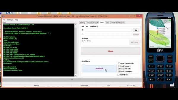 iva x20 flash file read by cm2 / tested flash file