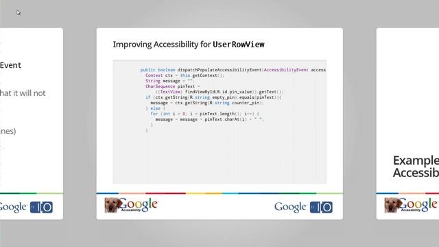 Google I/O 2011: Leveraging Android Accessibility APIs To Create An Accessible Experience смотреть онлайн