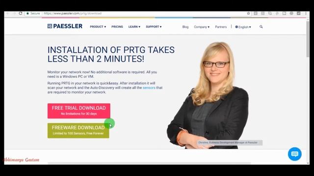 Free Network Monitor Tool - PRTG Network Monitor Tool смотреть онлайн