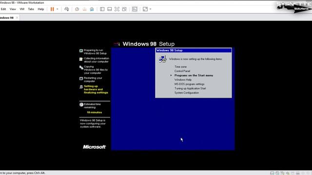 How to Install Windows 98 on VMware Workstation 16 Pro | SYSNETTECH Solutions смотреть онлайн