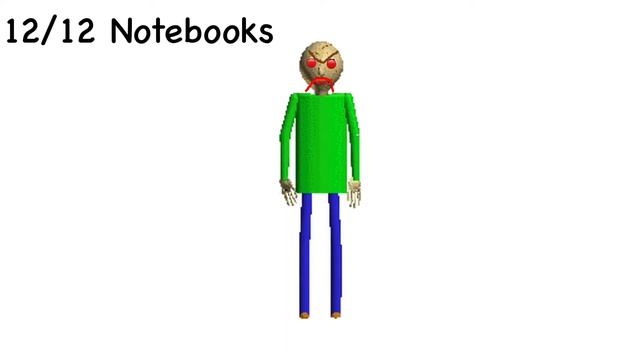 Baldi Slaps His Ruler Slowly To Faster Extended смотреть онлайн