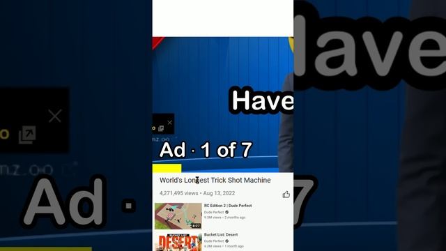 YouTube Ads Be Like... смотреть онлайн