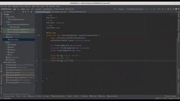 MQTT - Subscribe and publish programmatically with paho and Android