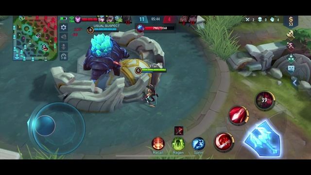 Mobile Legends - Gameplay part 55 - Yi Sun-Shin Apocalypse Agent(iOS, Android) смотреть онлайн