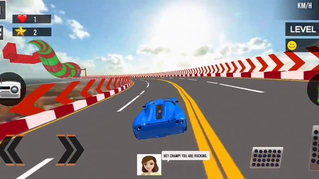 TG Car Stunts Ramp Car Games - New update MULTIPLAYER Game - android gameplay смотреть онлайн