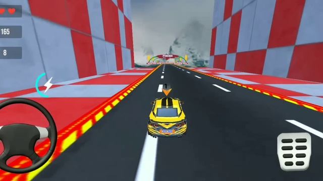 full Race with cars 🔥 | android gameplay | car games 3d stunt racing game | crazy game part-30 смотреть онлайн