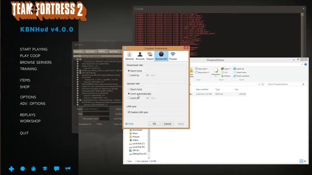 Automatically upload demos using Dropbox, Symlinks, and P-Rec смотреть онлайн