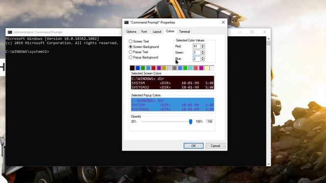 Change Color of command prompt in Windows 10 | How to 💻⚙️🐞 смотреть онлайн
