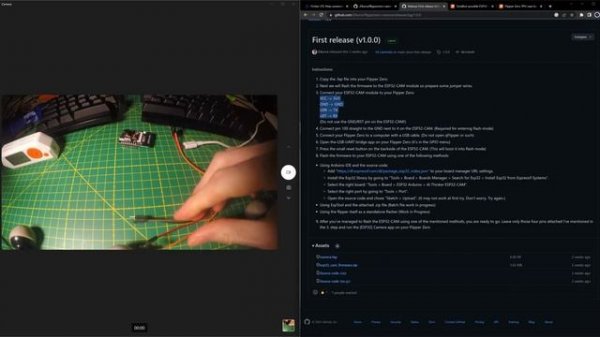 Flipper Zero : Gameboy Camera inspired module