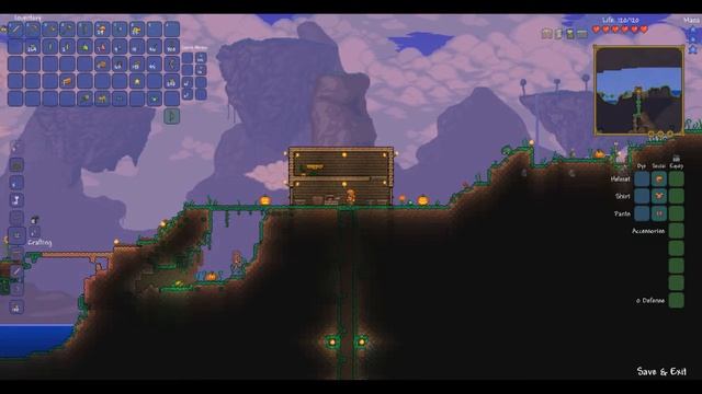 Let's play Terraria 1.2 part #7 Гид пришёл домой! смотреть онлайн