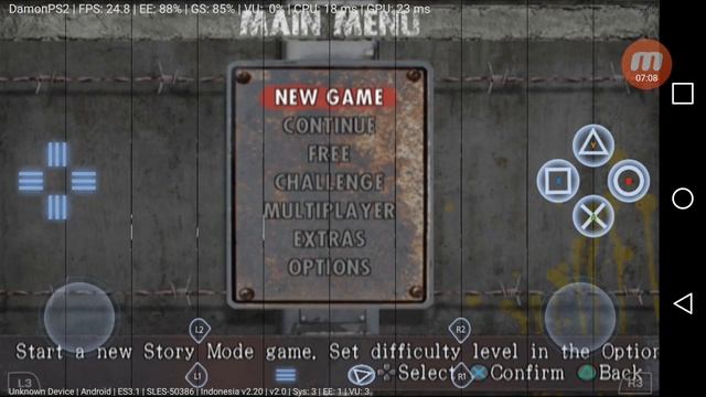 DamonPS2(PCSX2) PS2 Android Emulator Urban Reign Game Test01-[PlayX] смотреть онлайн