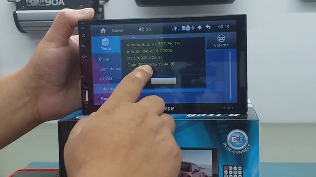 Como Atualizar Software P/Android 10 HT-3019 V:4 Flash MCU:6905-V04.41 смотреть онлайн