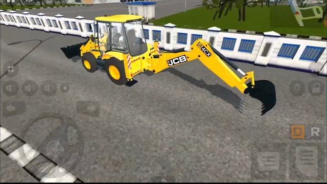 BUS SIMULATOR INDONESIA - JCB BACKHOE LOADER DRIVING MOD - ANDROID GAMEPLAY #13 JCB MOD смотреть онлайн