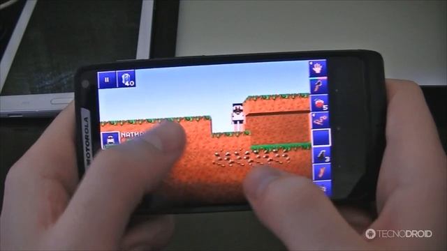 Minecraft (em 2D) para Android смотреть онлайн