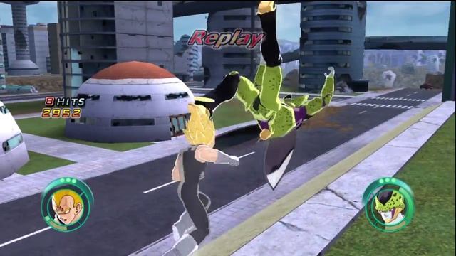 Raging Blast: Majin Vegeta vs Freiza, Cell(perfect), Goku, Android 17 & Android 18 смотреть онлайн