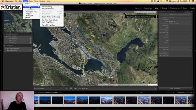 lightroom 5 map module importing Garmin gps tracks смотреть онлайн