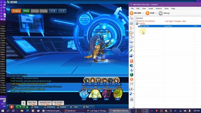 Tutorial Pembuatan Script Macro AFK Hit Lost Saga Origin (Dasar) смотреть онлайн