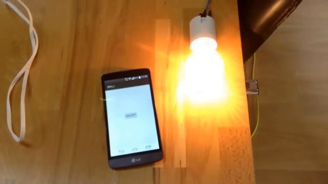 Turning lightbulb on/off pcDuino Android смотреть онлайн