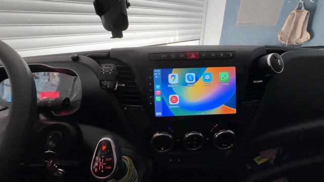 ☎️0751.959.226 Navigatie Android (Carplay/AndroidAuto) camera marșarier Iveco Daily 🏆 WAR Auto Navi смотреть онлайн