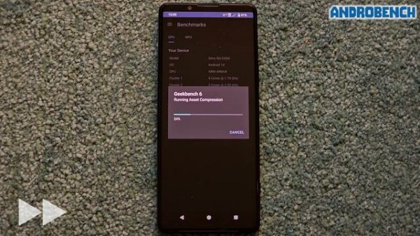 Sony Xperia 5 IV / SD 8 GEN 1 - Android 14 Update - AnTuTu Benchmark & Geekbench 6 Test